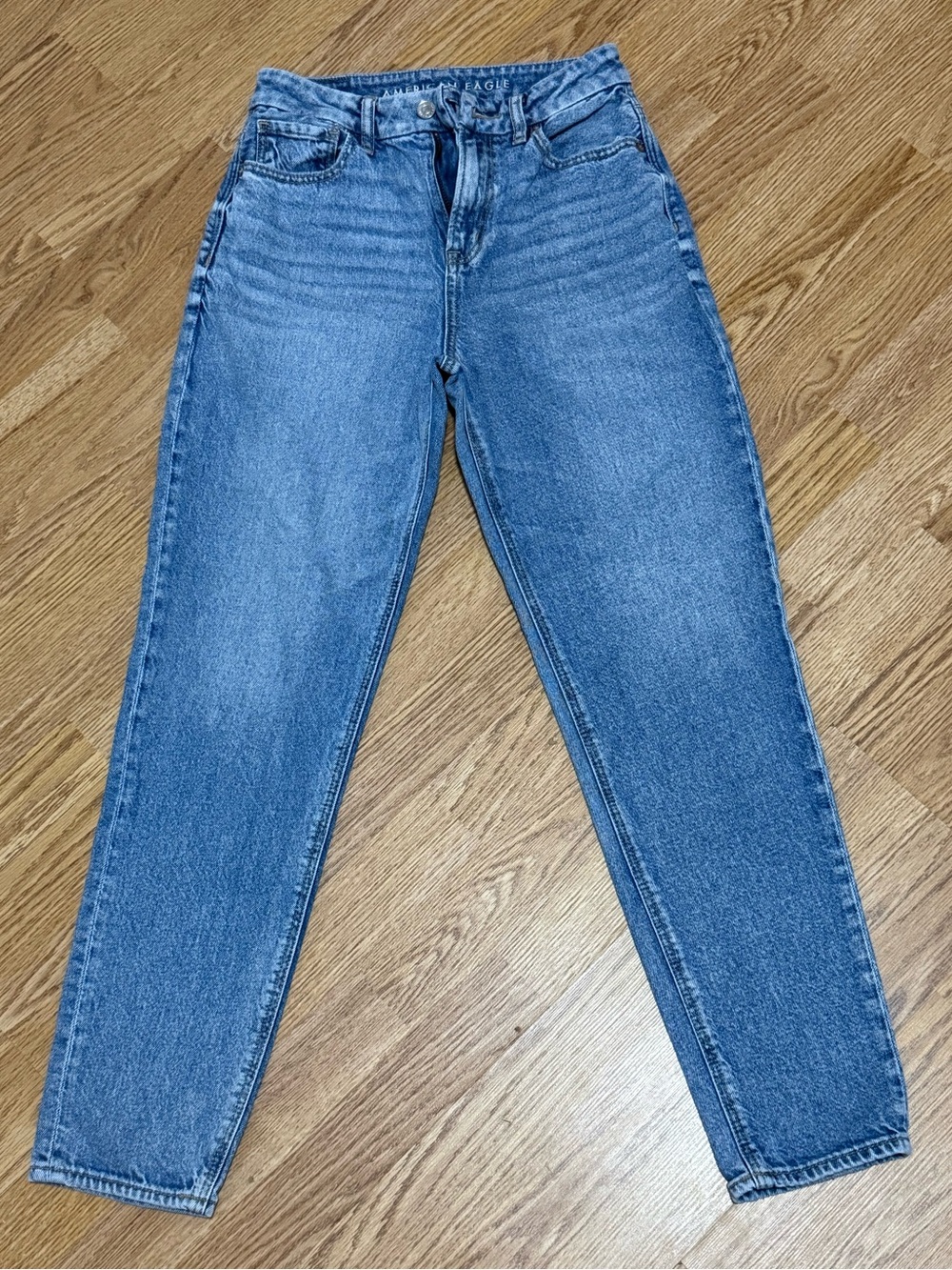 American Eagle Outfitters Light Blue High-Rise Jeans